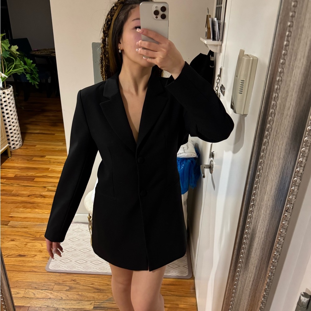 Stradivarius Classic Black Women's Blazer